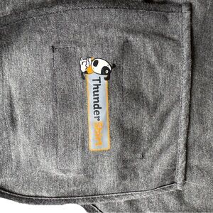 Thundershirt Charcoal Gray Adjustable Anxiety Vest for Dogs Cats Small Size EUC